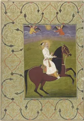 Reiterporträt von Shahjahan